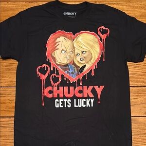 Hybrid Apparel Chucky Graphic Tee NWOT Pristine.